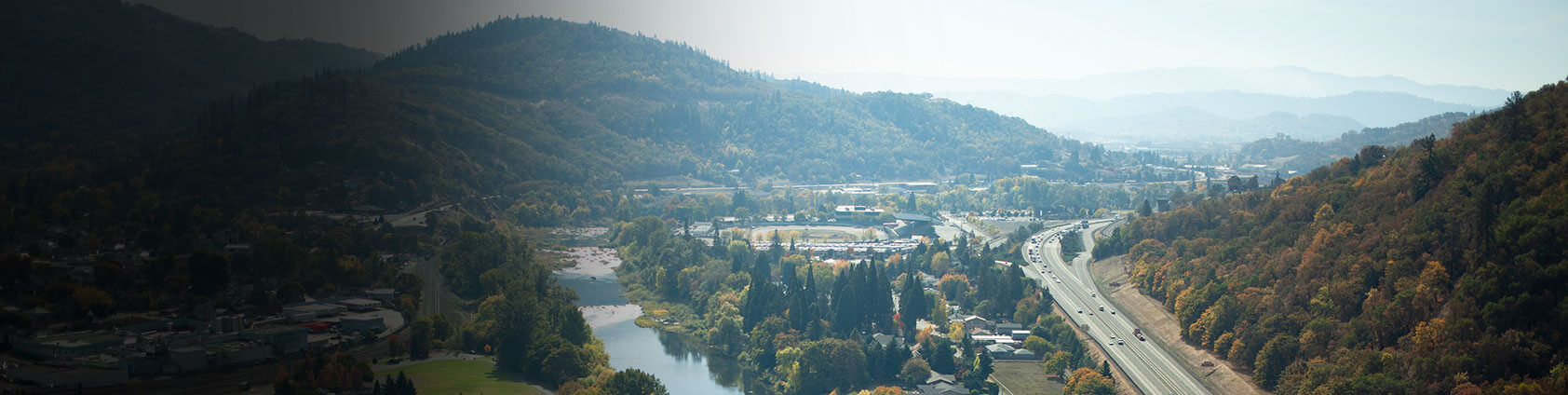 An aerial view of Roseburg. Find out how to contact the Roseburg, Oregon, office of Harder, Wells, Baron and Manning.